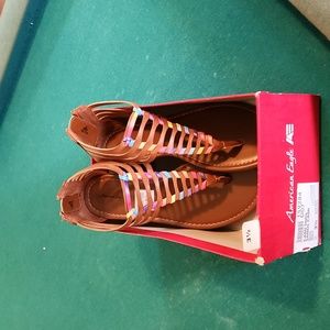 Cute Brown/Multi Color Sandals